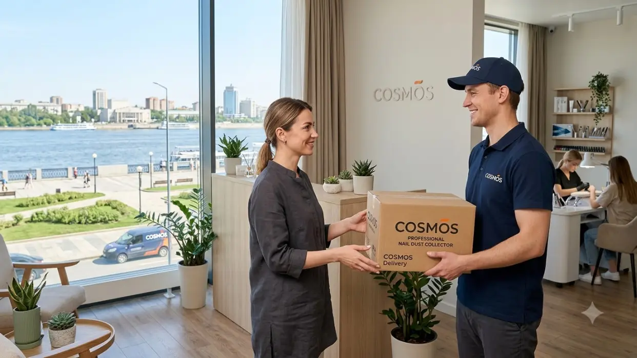 Доставка пылесоса для маникюра COSMOS в Самаре